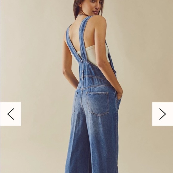 COPY - DISTRESSED LOOK BLUE OVERALLS - Picture 16 of 16